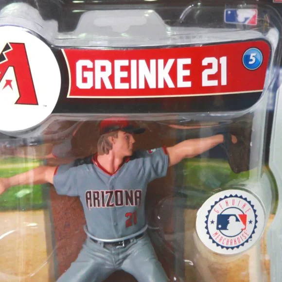 Zack Greinke 6" Baseball Figurine by Import Dragons Sealed - Cy young Winner - Picture 3 of 5